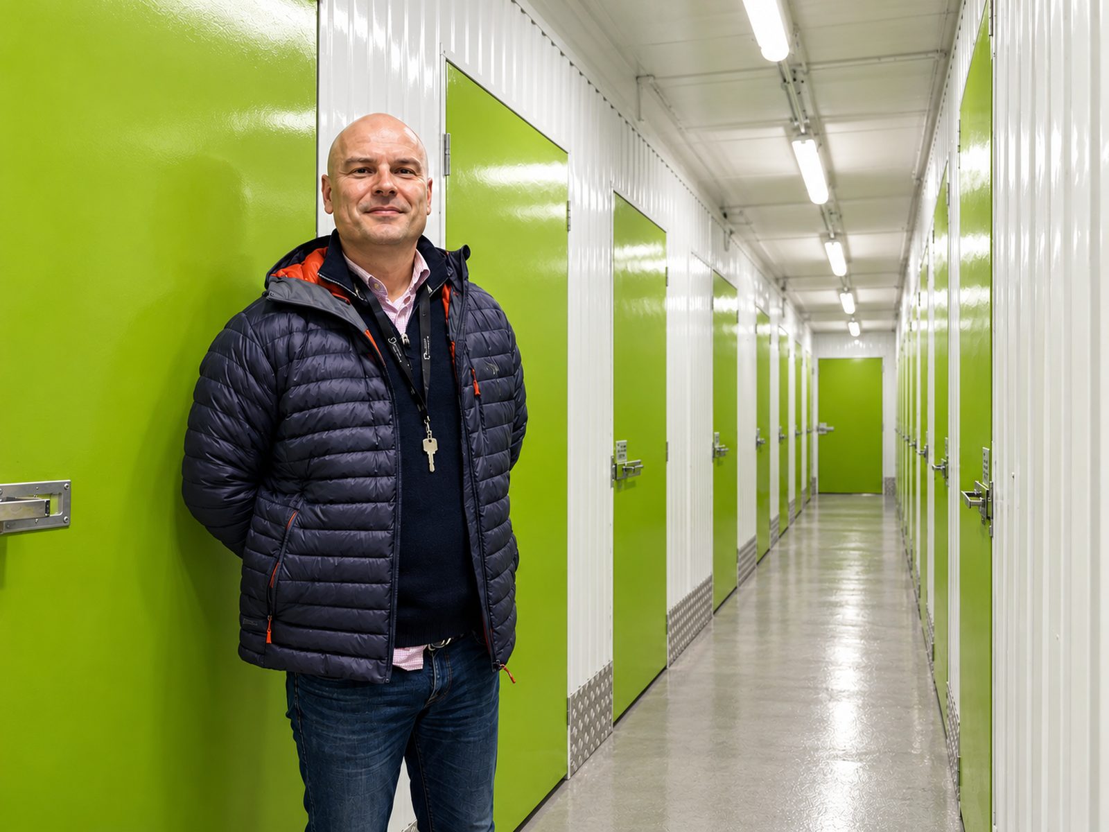 Daglig leder i korridoren hos Lagersentralen